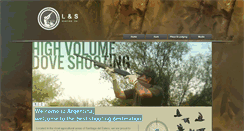 Desktop Screenshot of highvolumedoveshooting.com