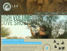 Tablet Screenshot of highvolumedoveshooting.com